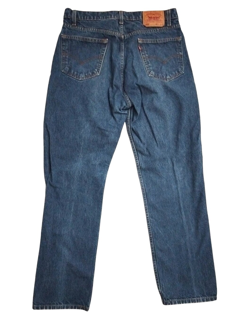 Levi’s 505 Regular Straight Fit Denim Jeans Red Tab Men’s 34x32 Fit (VTG 36x32) - Picture 10 of 17